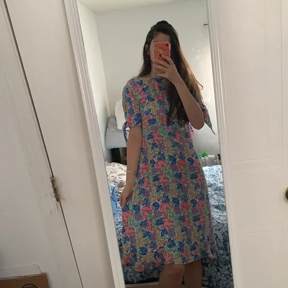 Faithful the Brand | Emília floral midi Dress NEW - Picture 5 of 6